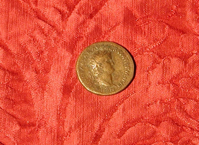 moneta - dupondio - ambito romano imperiale (sec. I d.C)