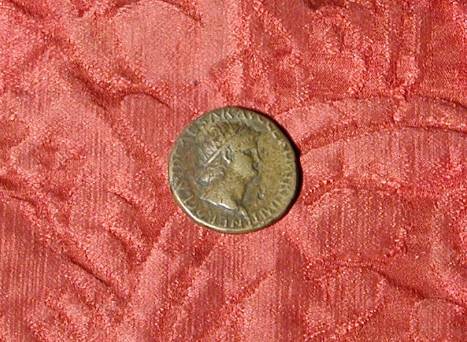 moneta - dupondio - ambito romano imperiale (sec. I d.C)