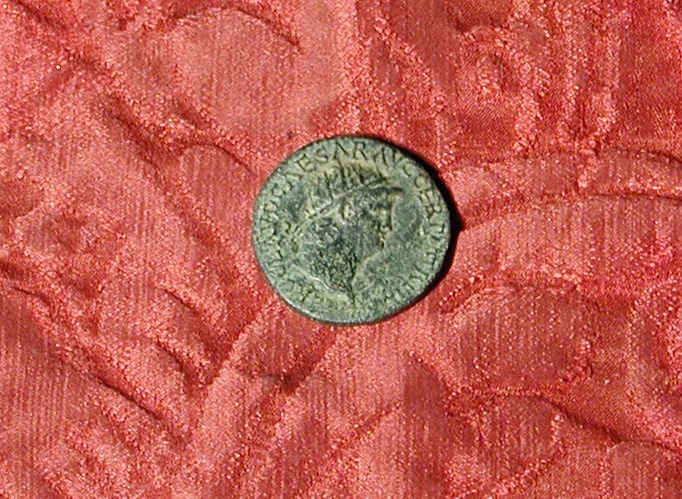 moneta - dupondio - ambito romano imperiale (sec. I d.C)