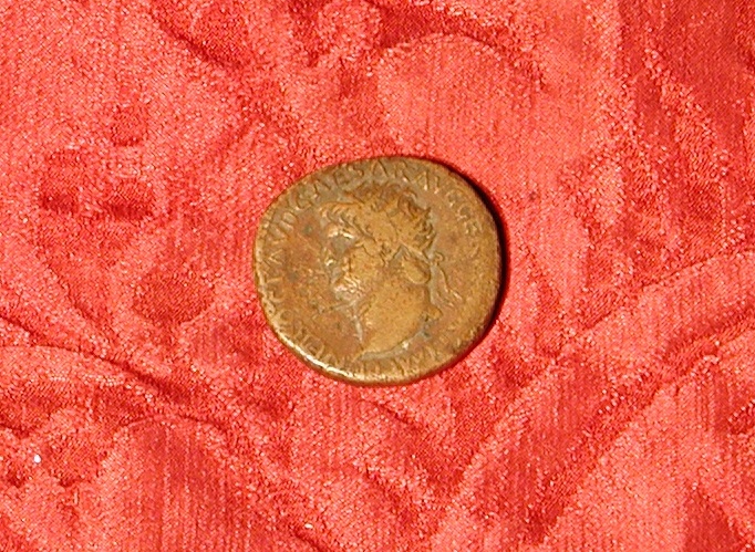 moneta - dupondio - ambito romano imperiale (sec. I d.C)