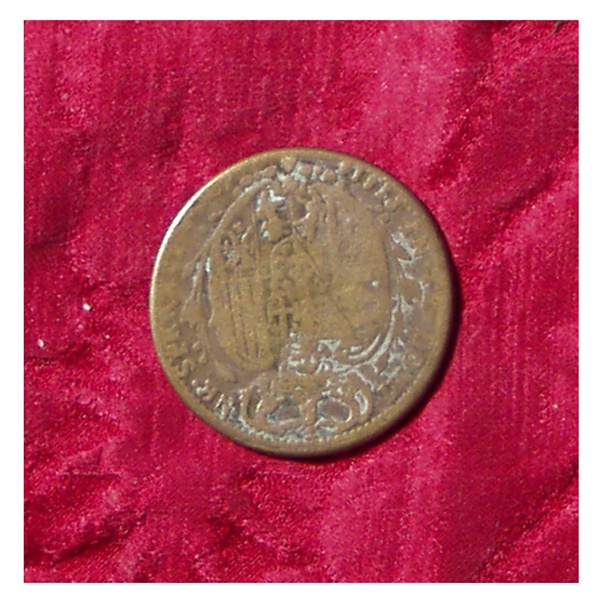 moneta - doppio paolo - scuola italiana (secondo quarto sec. XVIII d.C)