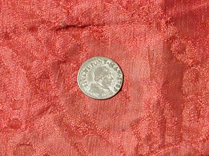 moneta - 4 muraiole - scuola romana (ultimo quarto sec. XVIII d.C)