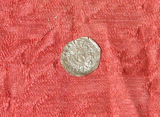 moneta - denaro tornese - Grecia franca (sec. XIV d.C)