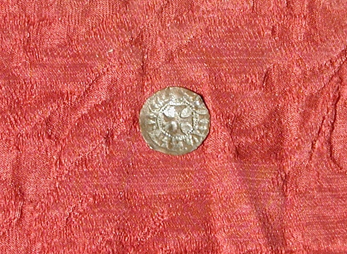 moneta - denaro tornese - Grecia franca (sec. XIV d.C)