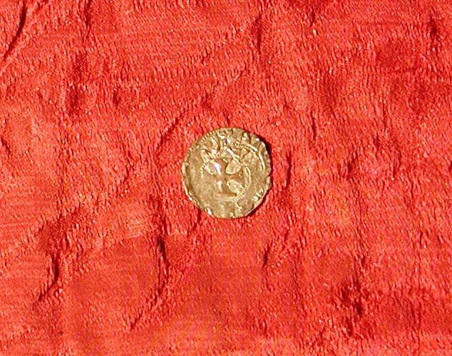 moneta - denaro tornese - Grecia franca (fine/ inizio secc. XIII-XIV d.C)