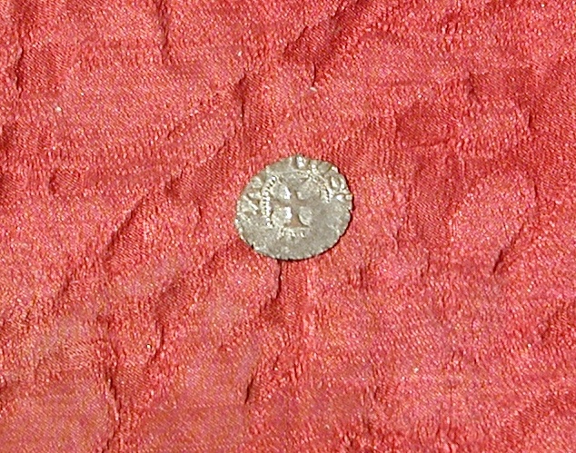 moneta - denaro tornese - Grecia franca (secc. XIII-XIV d.C)