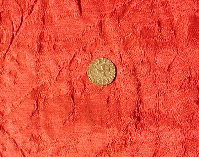 moneta - denaro tornese - Grecia franca (sec. XIV d.C)