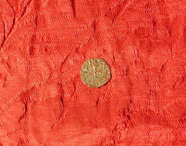 moneta - denaro tornese - Grecia franca (sec. XIV d.C)