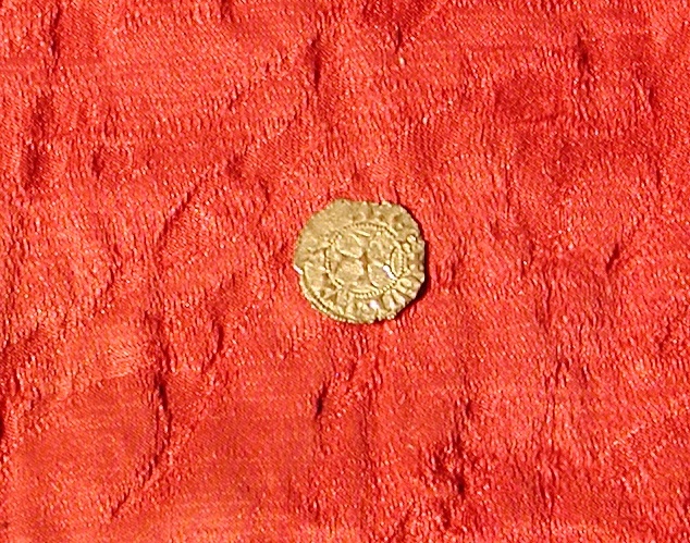 moneta - denaro tornese - Grecia franca (sec. XIV d.C)