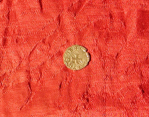 moneta - denaro tornese - Grecia franca (sec. XIV d.C)