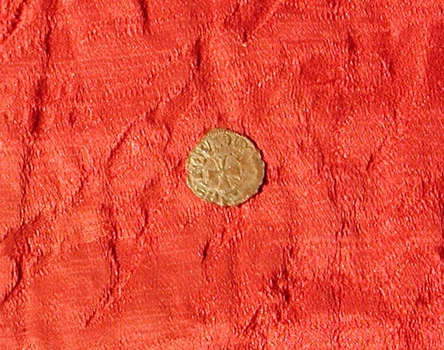 moneta - denaro tornese - Grecia franca (sec. XIV d.C)