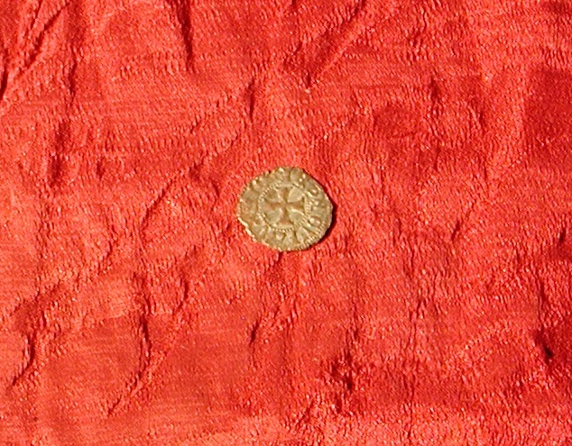 moneta - denaro tornese - Grecia franca (sec. XIV d.C)