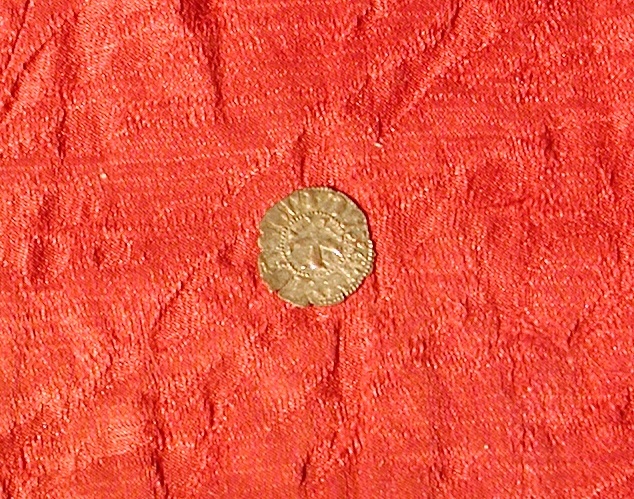 moneta - denaro tornese - Grecia franca (sec. XIV d.C)