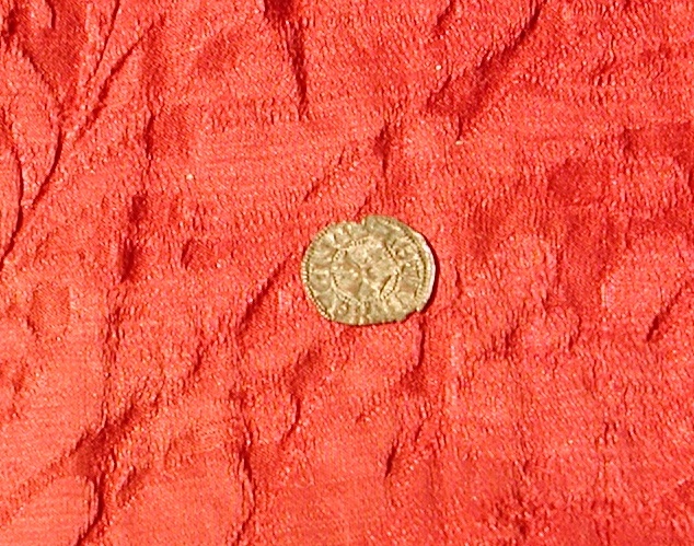 moneta - denaro tornese - Grecia franca (sec. XIV d.C)