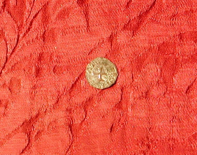 moneta - denaro tornese - Grecia franca (fine/ inizio secc. XIII-XIV d.C)