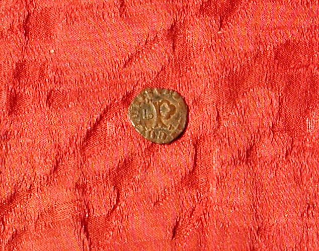moneta - denaro piccolo - Italia comunale, area toscana (secc. XIV-XV d.C)