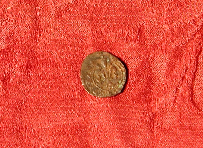 moneta - quattrino - Italia comunale, area toscana (sec. XIV d.C)