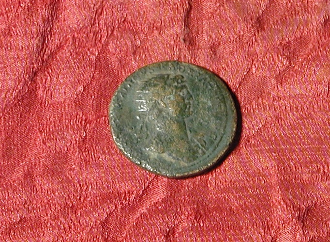 moneta - dupondio - ambito romano imperiale (sec. II d.C)