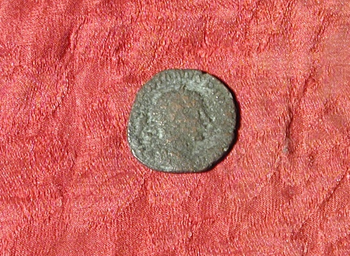 moneta - sesterzio (?) - ambito romano imperiale (sec. III d.C)