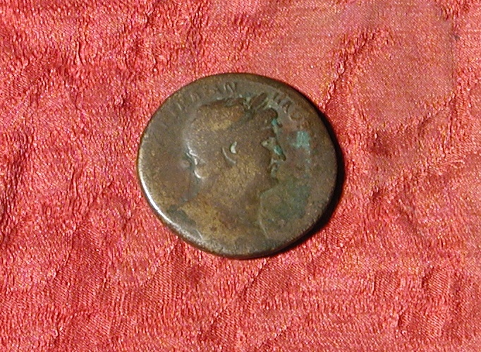 moneta - sesterzio - ambito romano (sec. II d.C)
