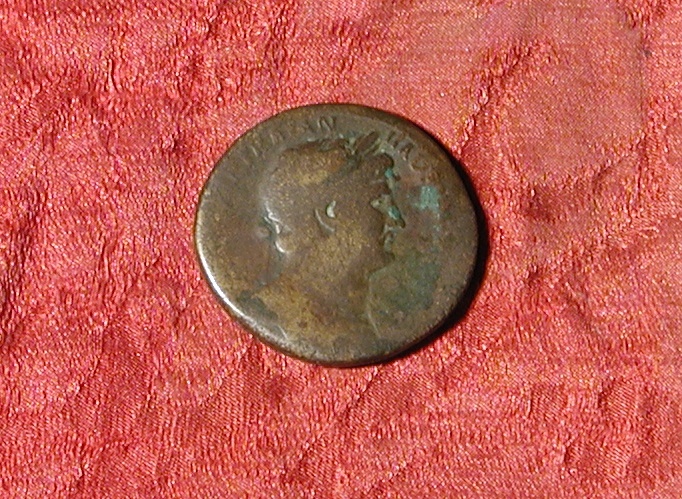 moneta - sesterzio - ambito romano (sec. II d.C)