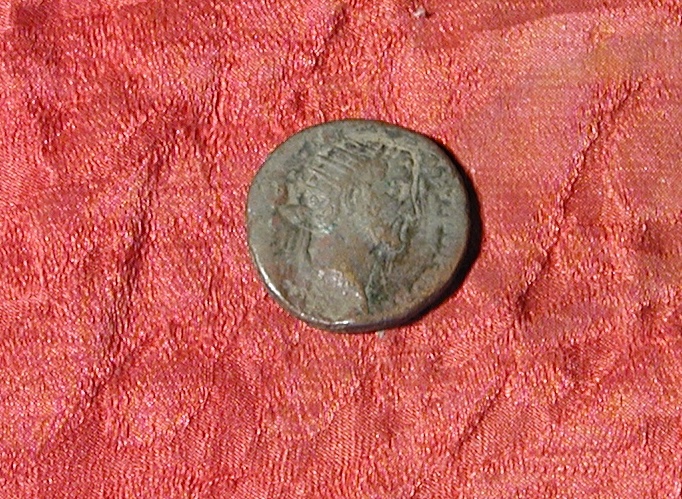 moneta - dupondio - ambito romano (sec. II d.C)