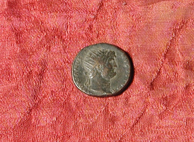 moneta - dupondio - ambito romano (sec. II d.C)