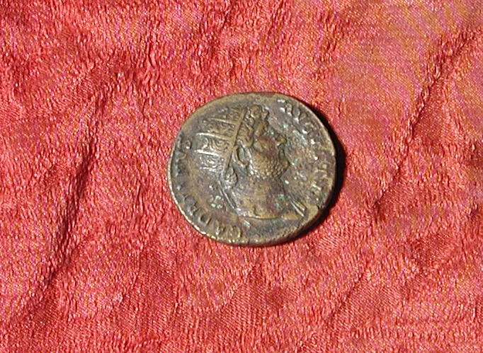 moneta - dupondio - ambito romano (sec. II d.C)