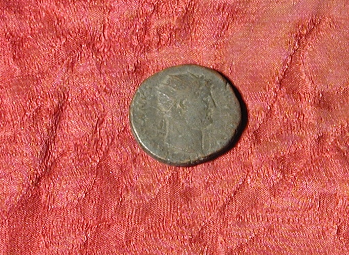 moneta - dupondio - ambito romano (sec. II d.C)