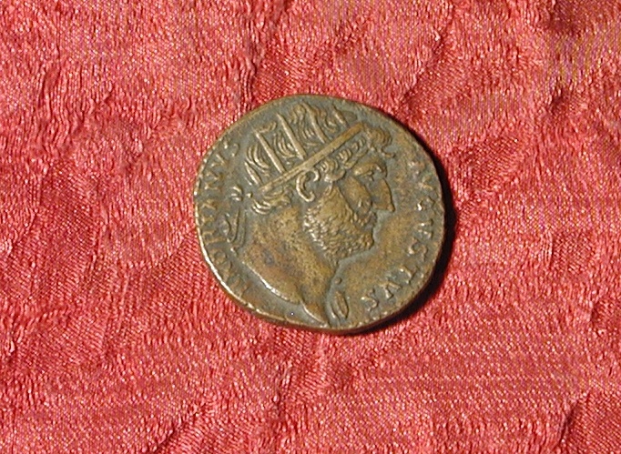 moneta - dupondio - ambito romano (sec. II d.C)