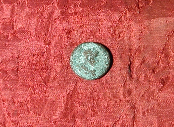 moneta - follis - ambito bizantino (sec. VI d.C)