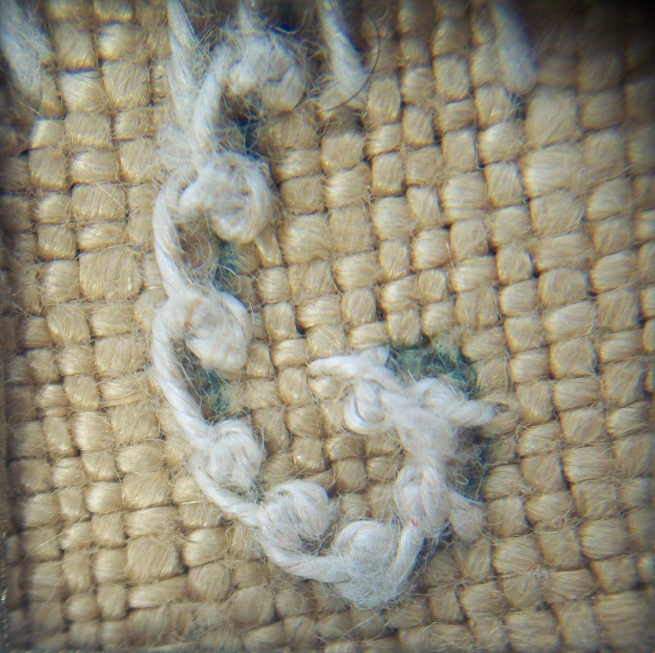 decorazione a ricamo, frammento - ambito milanese (inizio sec. XX)