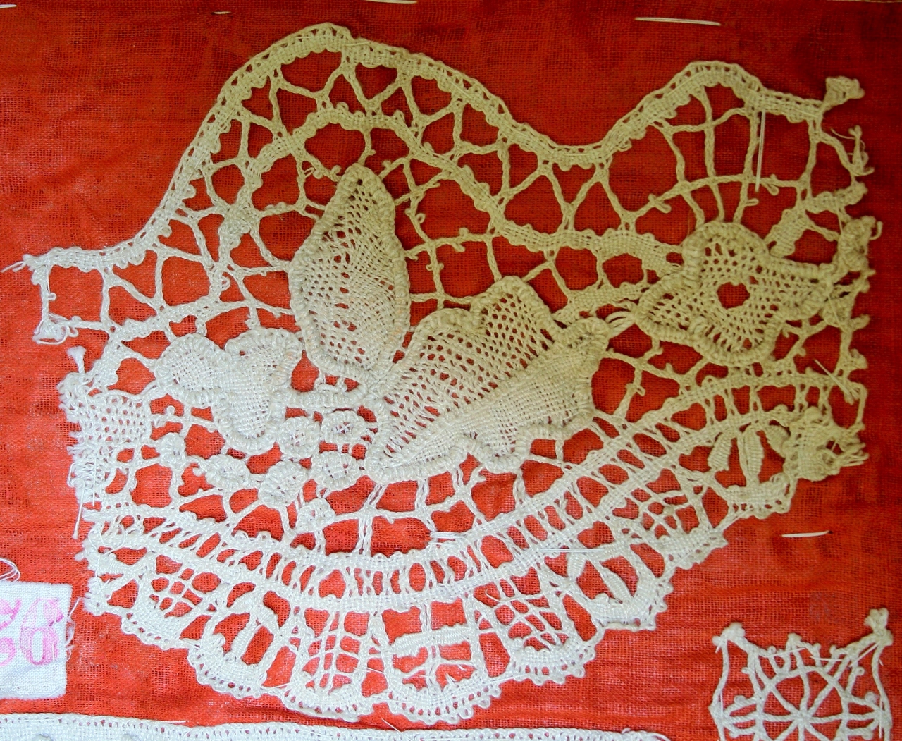 merletto, frammento - ambito italiano (primo quarto sec. XX)