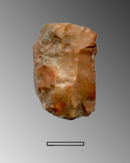 nucleo, bidirezionale a lame (Paleolitico superiore)