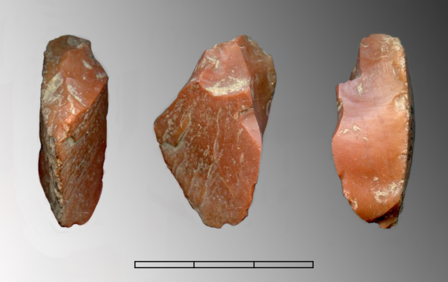 nucleo, bidirezionale a lame (Paleolitico Superiore - Epigravettiano finale)