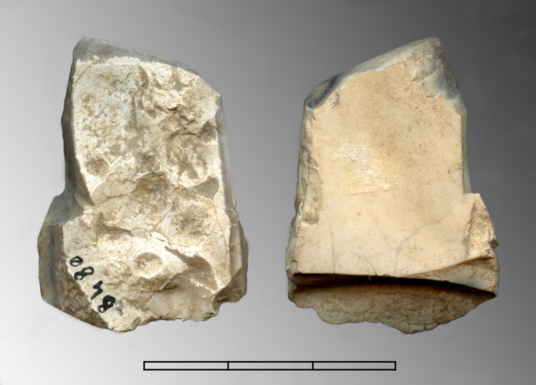 bulino, su frattura (Paleolitico Superiore - Epigravettiano finale)