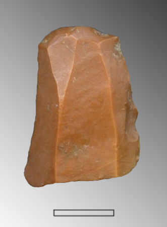 grattatoio, denticolato piatto (Paleolitico superiore)