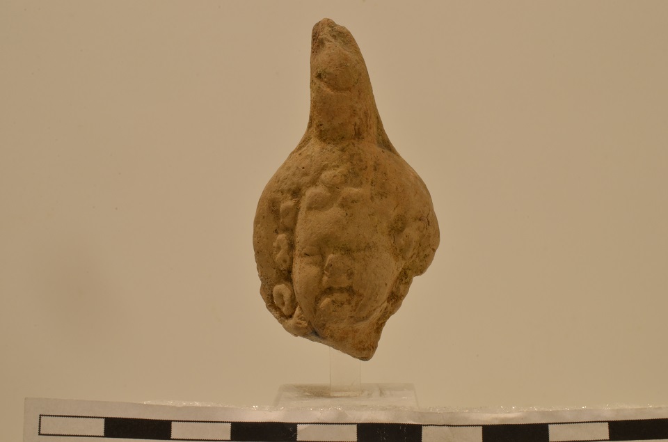 testa, di figura umana maschile (Eta' tardoantica)