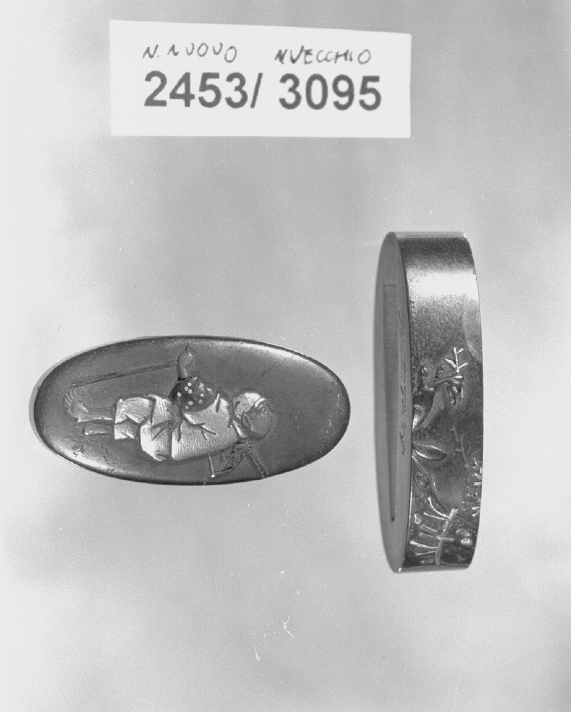 elementi decorativi (fuchi, opera isolata) di Toshinaga Nara (secc. XVI/ XIX)