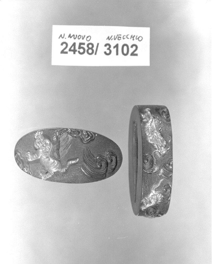 elementi decorativi (fuchi, opera isolata) - ambito giapponese (secc. XVI/ XIX)