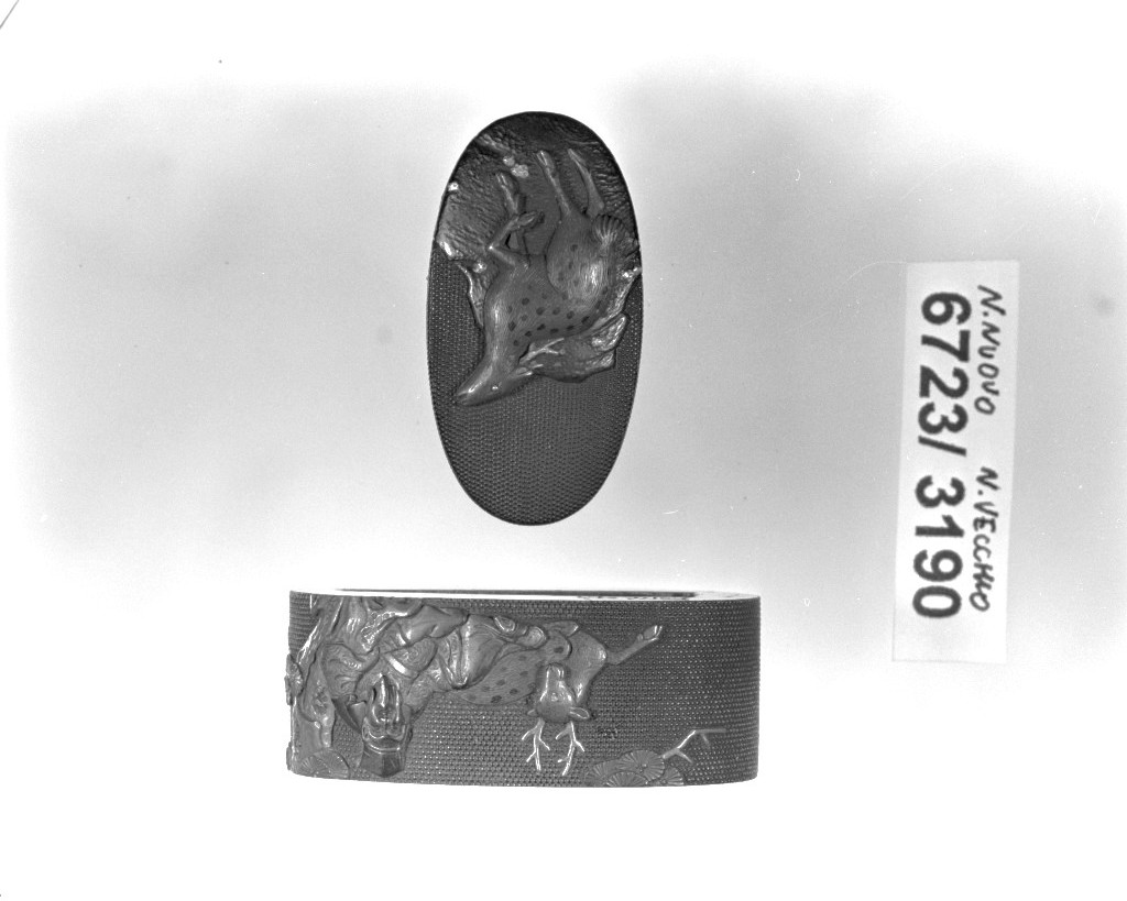 elementi decorativi (fuchi, opera isolata) di Yasuyuki (secc. XVI/ XIX)