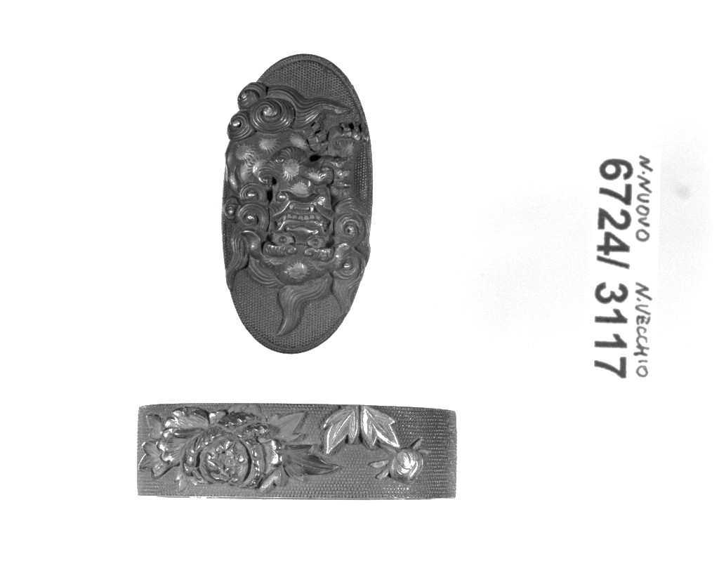 elementi decorativi (fuchi, opera isolata) di Yanagawa Naomasa (secc. XVI/ XIX)