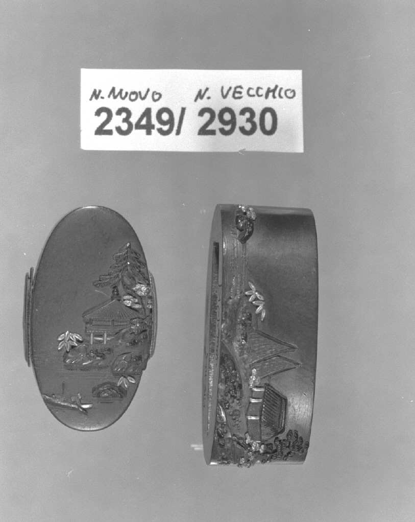 elementi decorativi (fuchi, opera isolata) di Nara Shigemitsu (sec. XV)