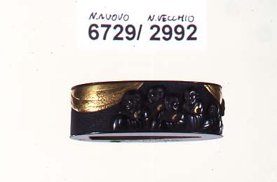 elementi decorativi (fuchi, opera isolata) di Komai Motohiro (secc. XVI/ XIX)