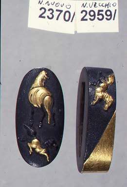 elementi decorativi (fuchi, opera isolata) - ambito giapponese (secc. XVI/ XIX)