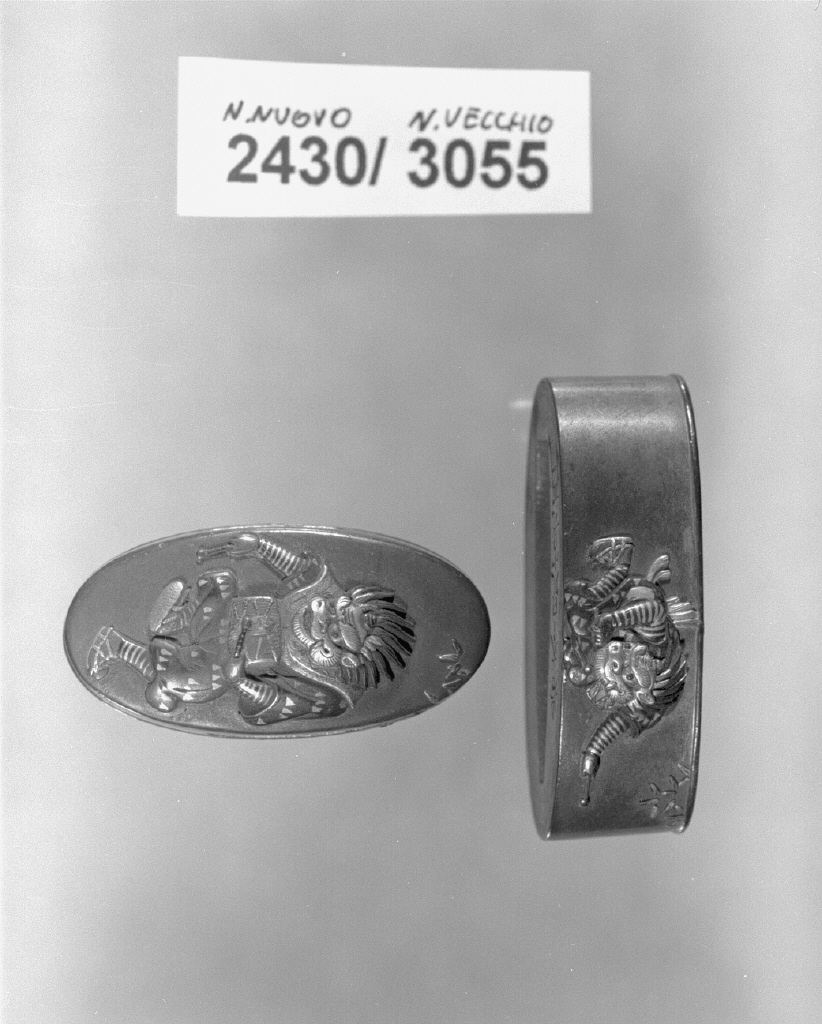 elementi decorativi (fuchi, opera isolata) di Iwamoto Konkan (secc. XVI/ XIX)