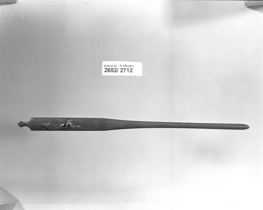 elementi decorativi (kogai, opera isolata) di Toshimitsu Nara (secc. XVI/ XIX)