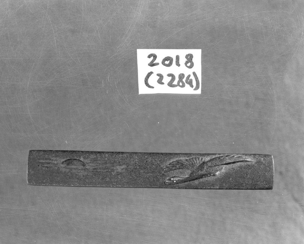 animali (impugnatura di arma bianca, opera isolata) - ambito giapponese (secc. XVI/ XIX)