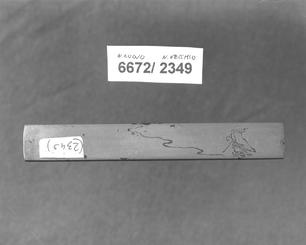 elementi decorativi (impugnatura di arma bianca, opera isolata) di Takekazu (secc. XVI/ XIX)