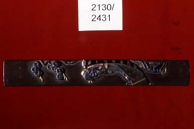 poeta (impugnatura di arma bianca, elemento d'insieme) di Hamano Naoyuki (secc. XVI/ XIX)